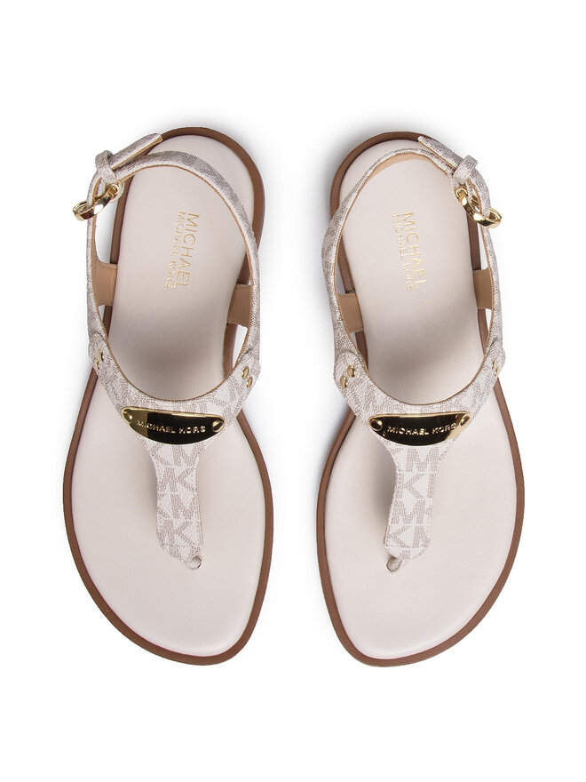 MICHAEL Michael Kors Sandalen MICHAEL Michael Kors Mini Mk Logo 40R5MKFA1B Beige