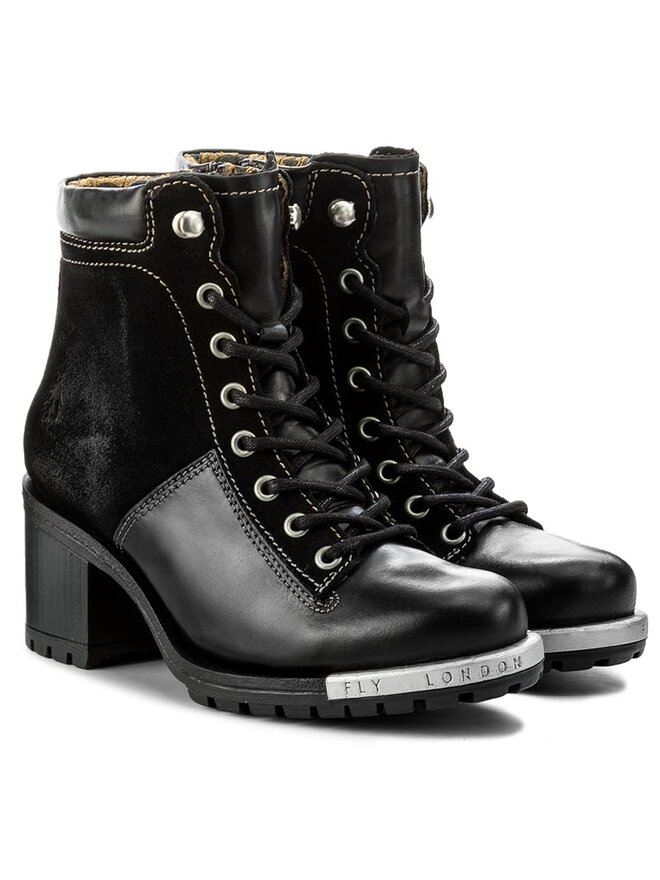 Botines Fly London Lealfly P143689007 Negro zapatos.es
