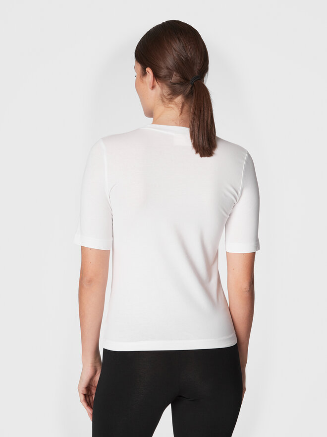 Gina Tricot Gina Tricot Marškinėliai Basic 17937 Balta Regular Fit