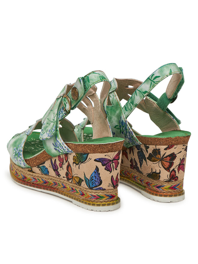 Laura Vita Espadryle Laura Vita Hacdeo 21 Zielony