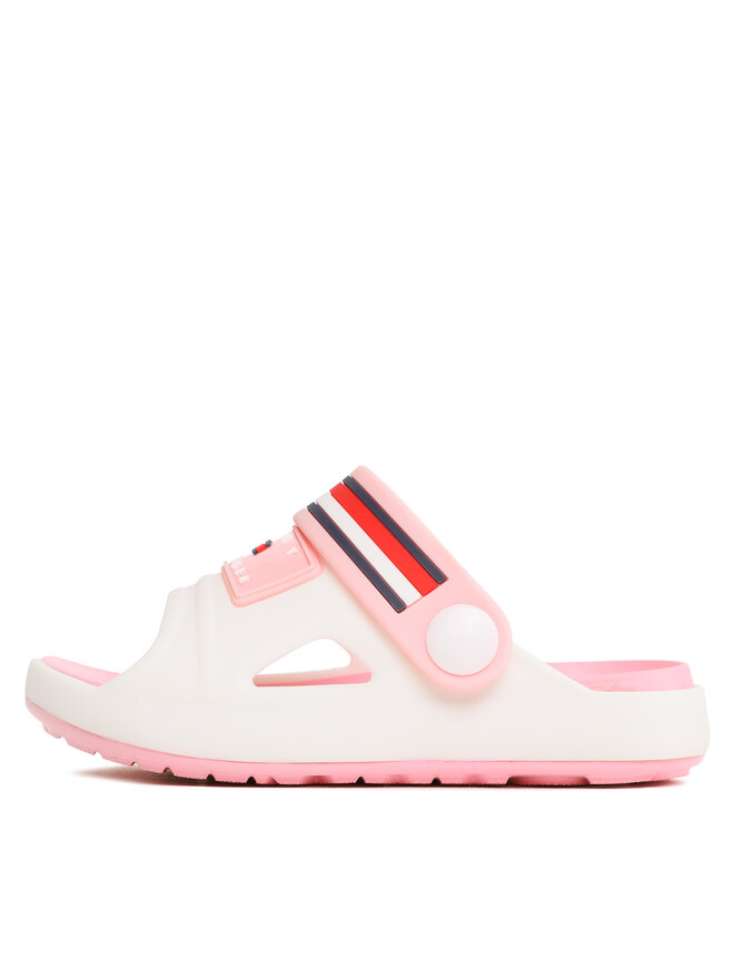 Tommy Hilfiger Natikači Tommy Hilfiger Comfy Sandal T1A2-32779-0083 M Bela