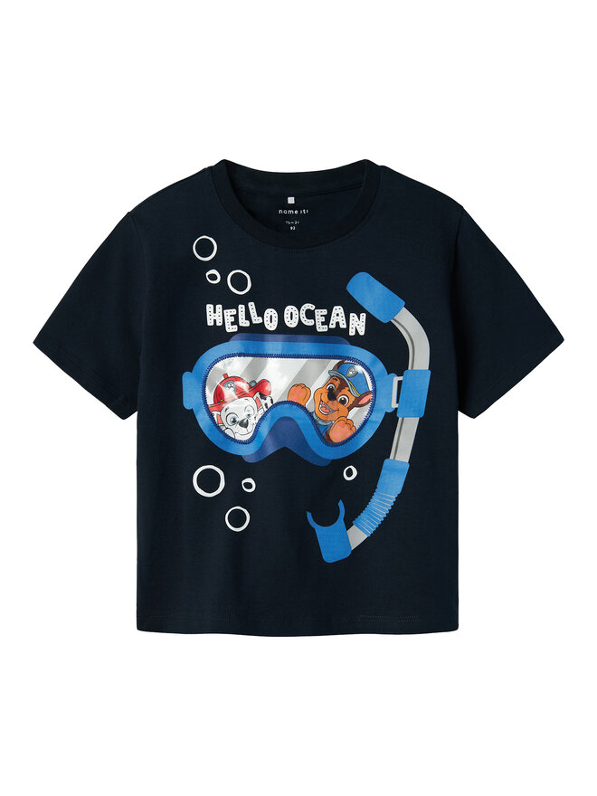 NAME IT NAME IT T-Shirt Morish 13240711 Dunkelblau Standard Fit