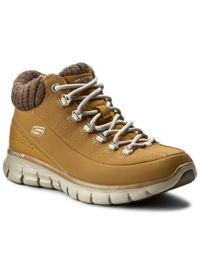 Scarponcini Skechers Winter Nights 12122 WTN Marrone escarpe