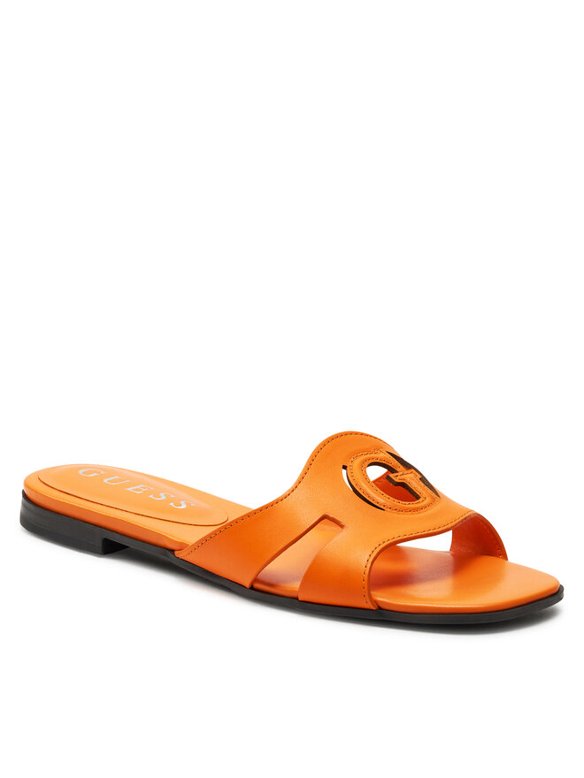 Guess Klapki Guess FLGCIA LEA19 Pomarańczowy