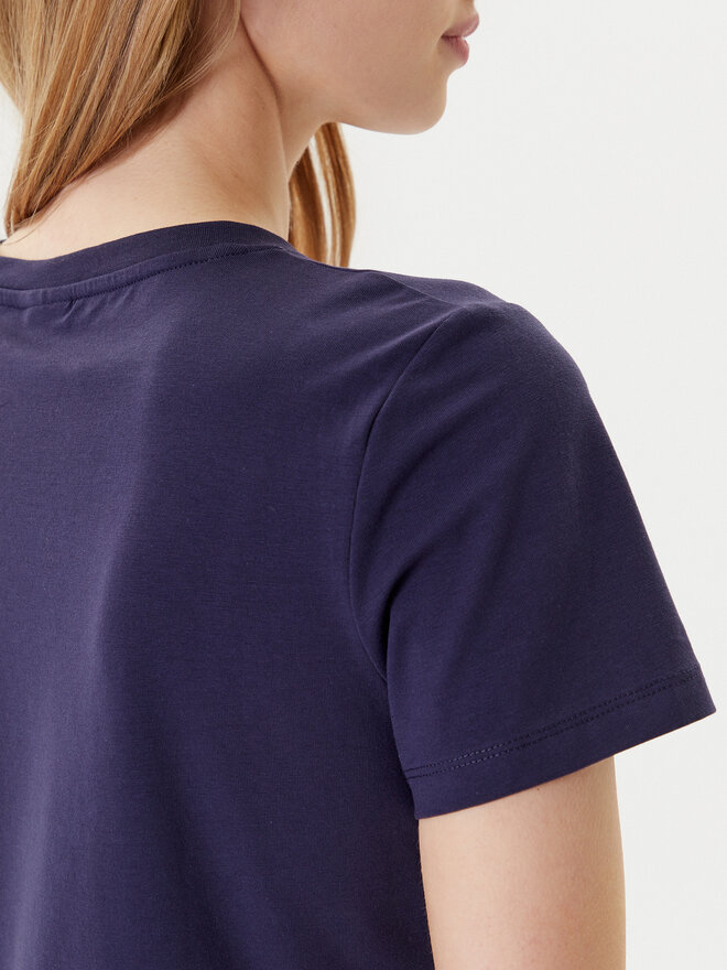 Guess Guess T-shirt V5YI08 J1314 Tamnoplava Regular Fit