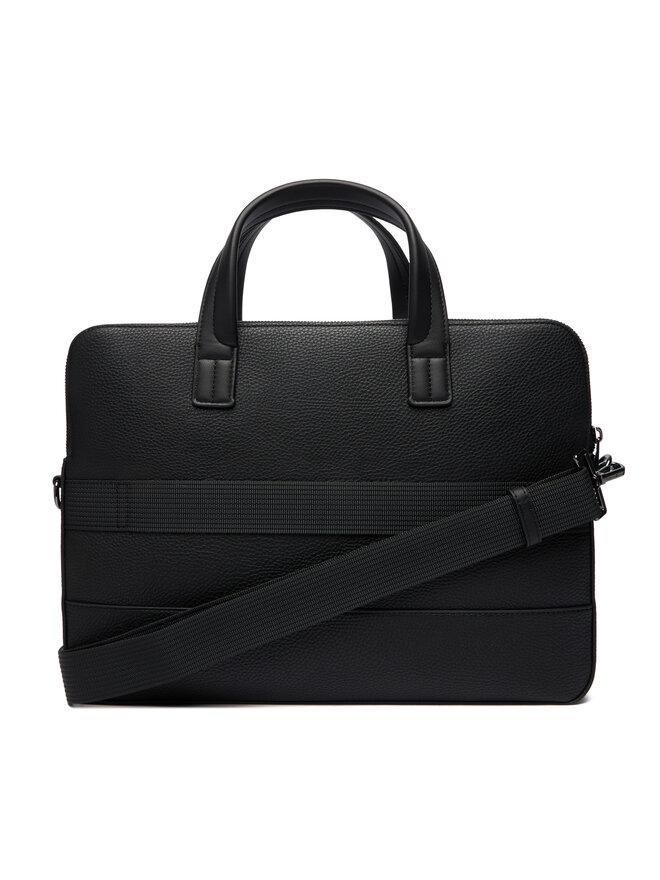 Tommy Hilfiger Laptoptasche Tommy Hilfiger Th Central Slim Computer Bag AM0AM13631 Schwarz