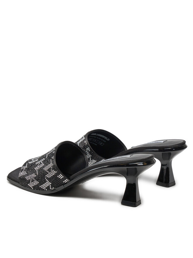 KARL LAGERFELD Papucs KARL LAGERFELD KL30112 Fekete