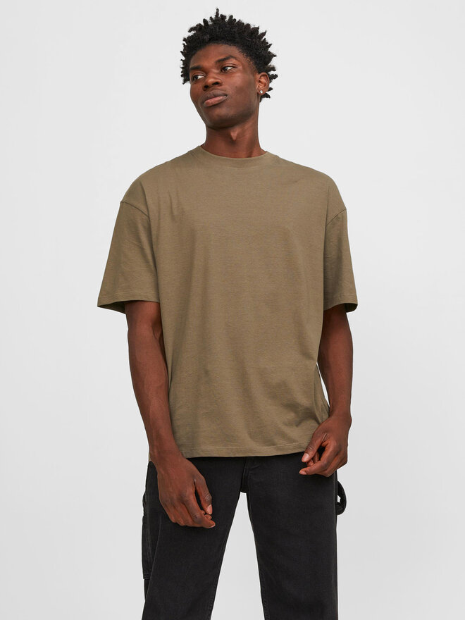 Jack&Jones Jack&Jones T-Shirt Bradley 12249319 Καφέ Regular Fit