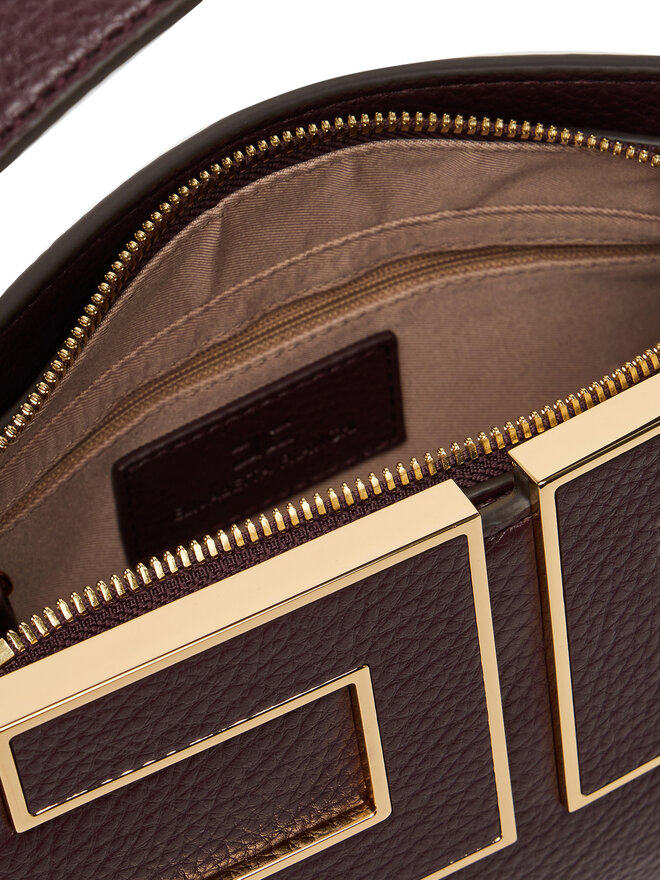 Elisabetta Franchi Geantă Elisabetta Franchi BS-36A-56E2-V360 Vișiniu