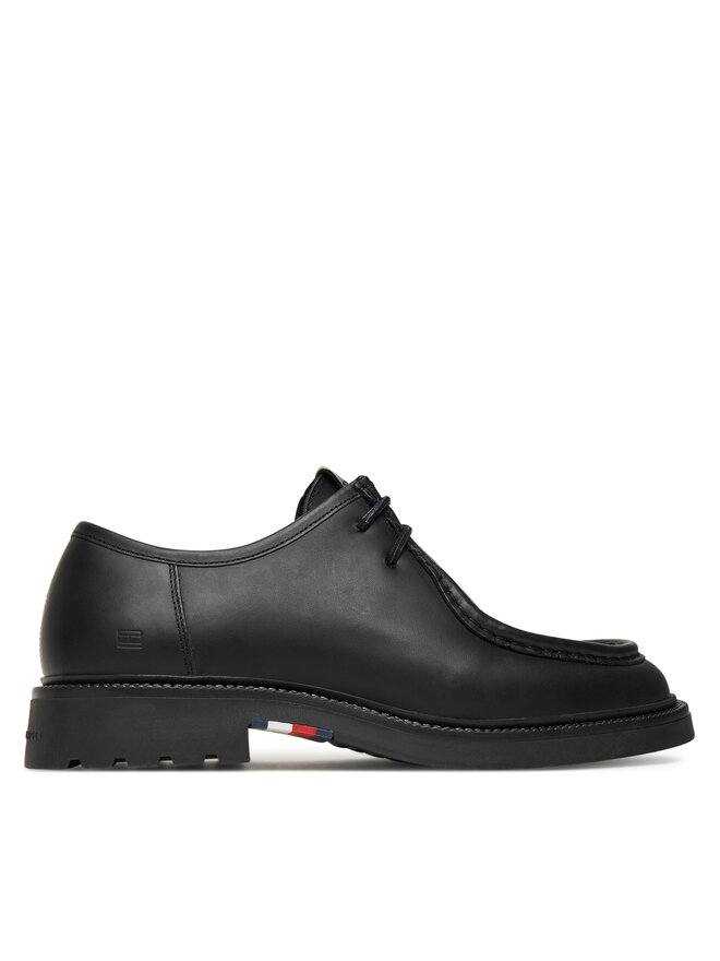 Tommy Hilfiger Pantofi Tommy Hilfiger Comfort Lwt Moc Toe FM0FM05588 Negru