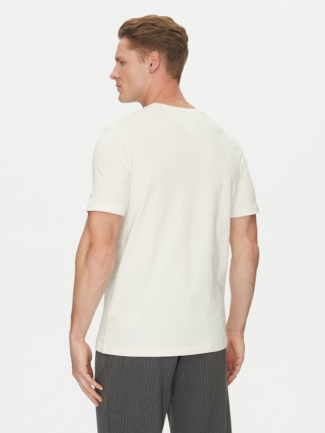 Tommy Hilfiger Tommy Hilfiger Marškinėliai Color Photo Print MW0MW38615 Smėlio Regular Fit