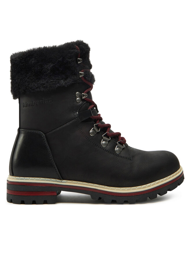 Kimberfeel Schnürstiefeletten Kimberfeel Pixie Schwarz