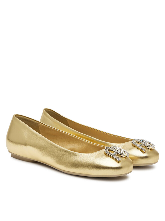 Furla Baleríny Furla Ballet Ballerina YJ02BAL 5R0000 2613S Zlatá