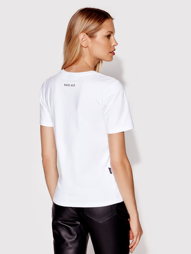 Rage Age Rage Age Футболка Eudoxa 2 Білий Regular Fit