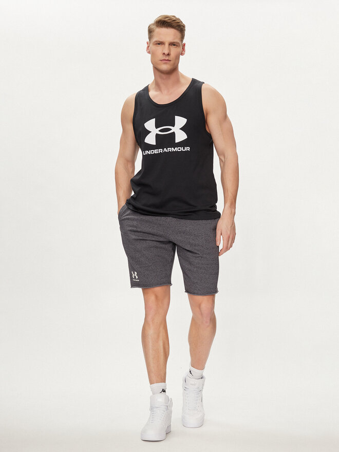 Under Armour Under Armour Tank top Ua Sportstyle Logo Tank 1382883-001 Μαύρο Loose Fit