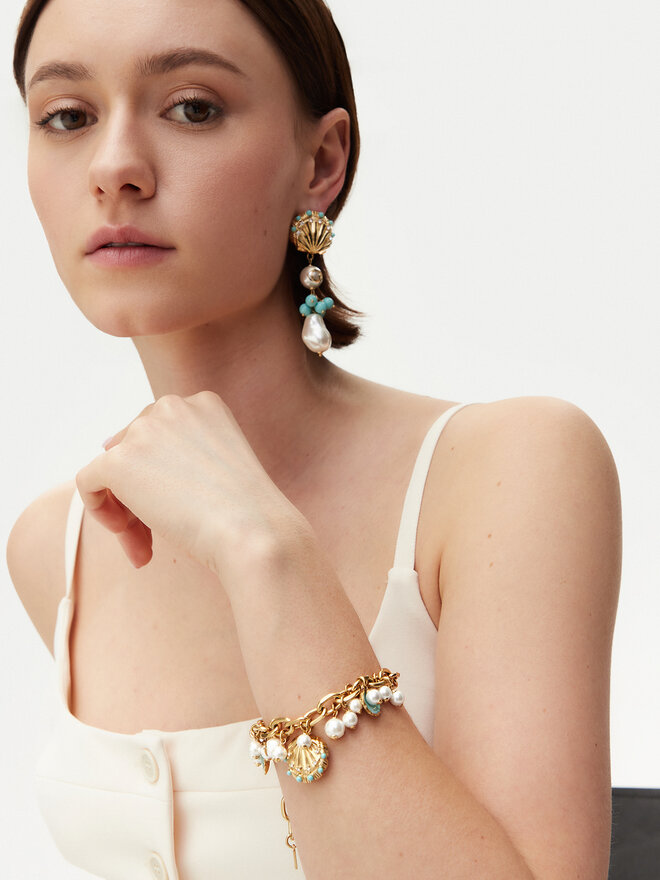 Guess Brățară Guess JUBB05 123JW Auriu