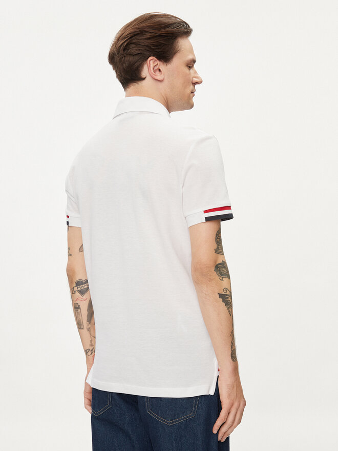 Geox Geox Poloshirt M4510L T2649 F1492 Weiß Regular Fit