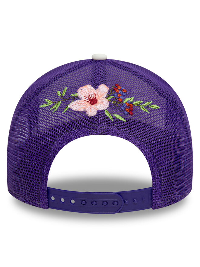 New Era Czapka z daszkiem New Era 940 Af trucker NBA Flower LOSLAK 60595278 Biały