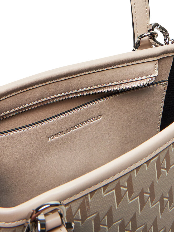 KARL LAGERFELD Ročna torba KARL LAGERFELD A1W30184 Bež