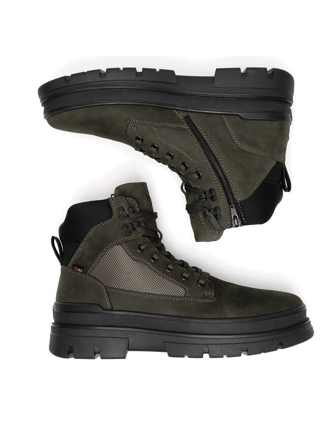 Rieker Revolution Lifestyle Schnürschuhe Rieker Revolution Lifestyle U1270-54 Grün