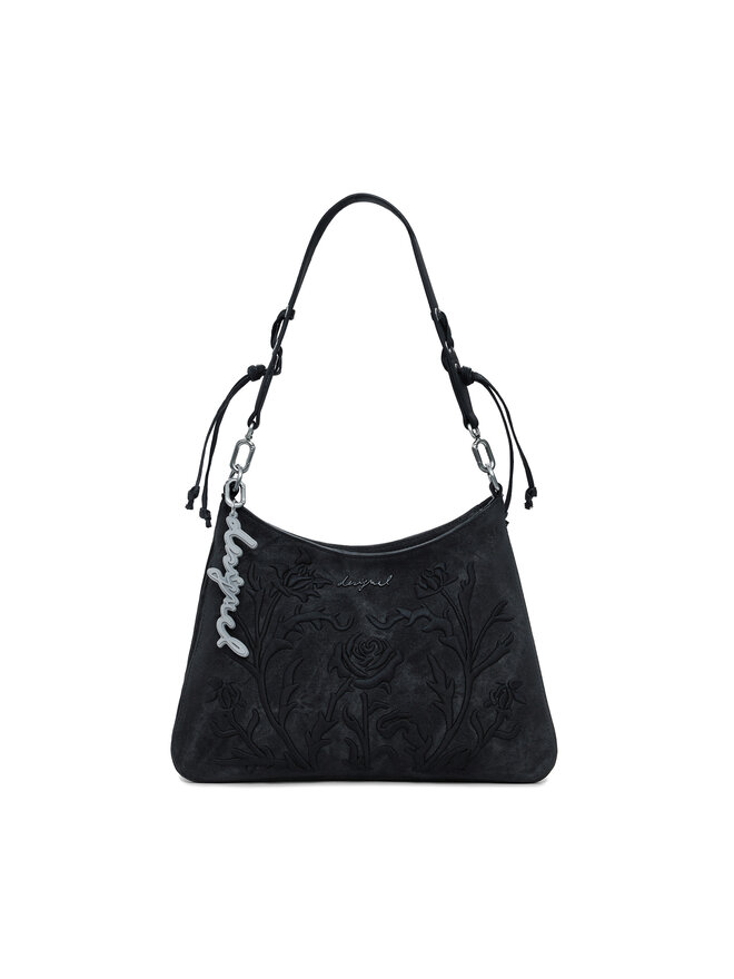 Desigual Τσάντα Desigual Romeo Floral Total Bl 25WAXP40 Μαύρο