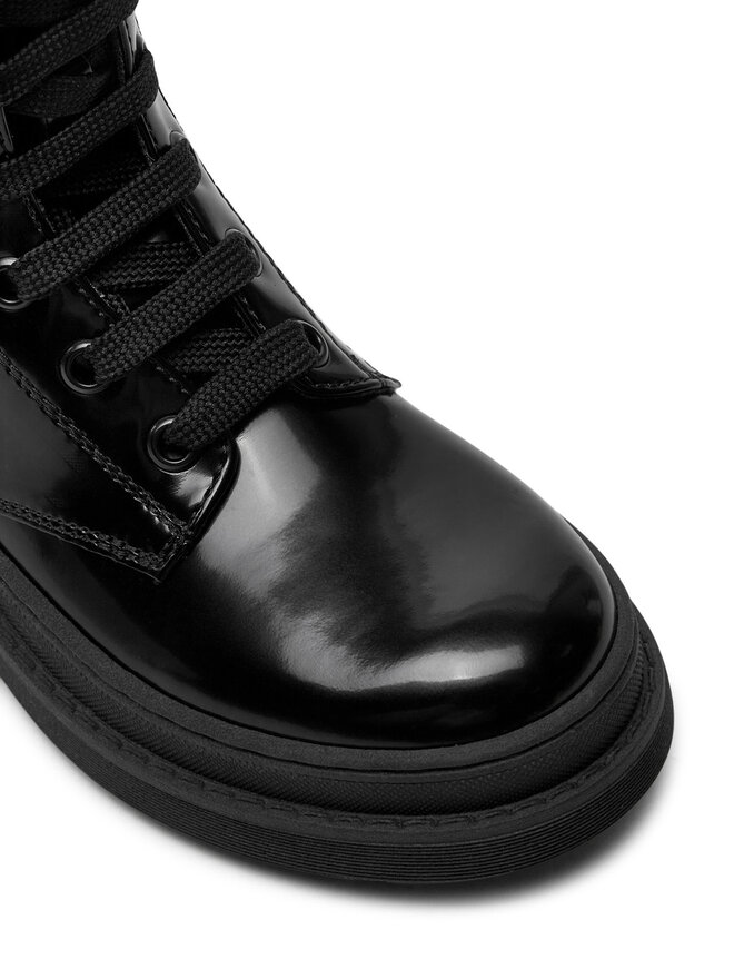 Calvin Klein Jeans Schnürstiefeletten Calvin Klein Jeans Lace-Up Bootie V4A5-81031-1453 M Schwarz