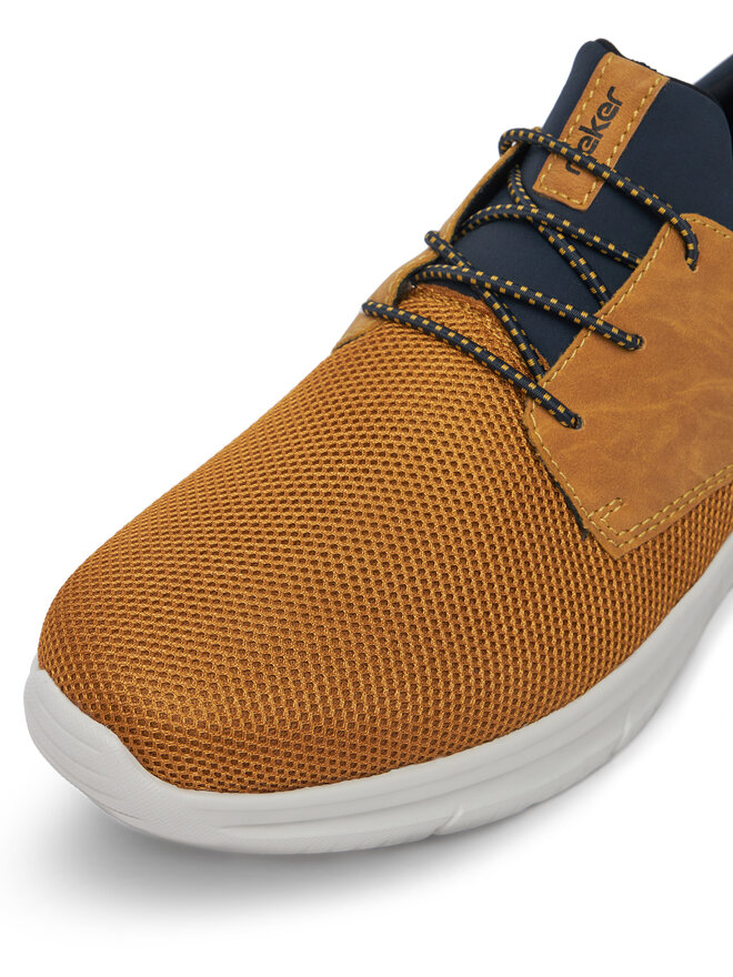 Rieker Sneakersy Rieker B7371-68 Medená