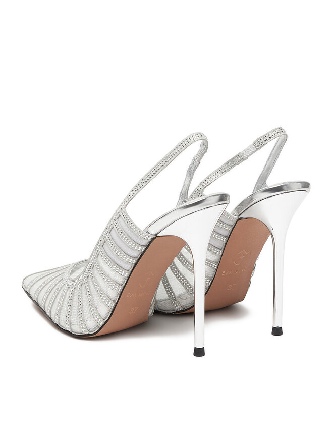 Eva Minge Scarpe stiletto Eva Minge EO-AVA-E373-70H-C183Y1 Argento