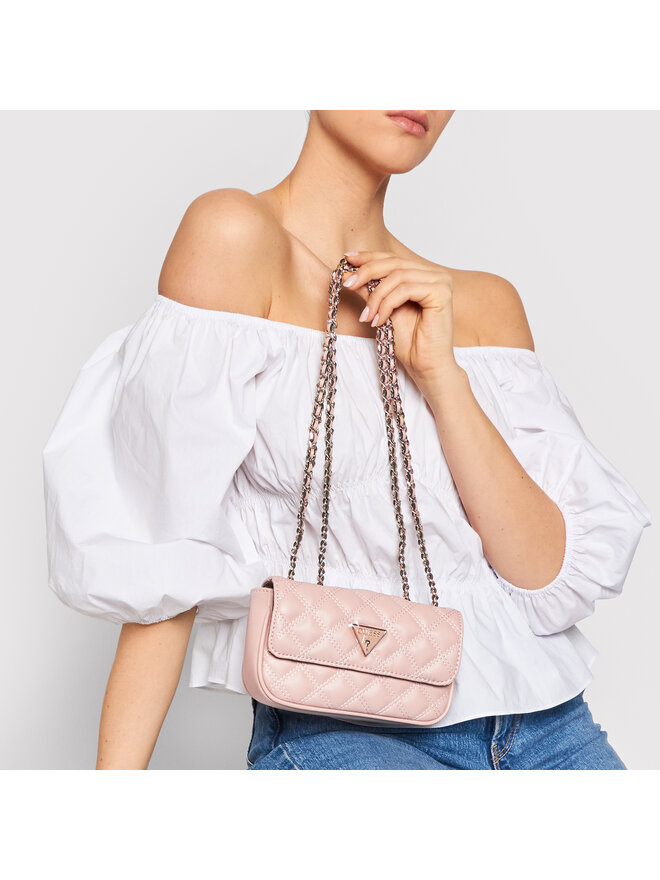 Guess Сумка Guess Cassily (EV) Mini HWEV76 79780 Рожевий