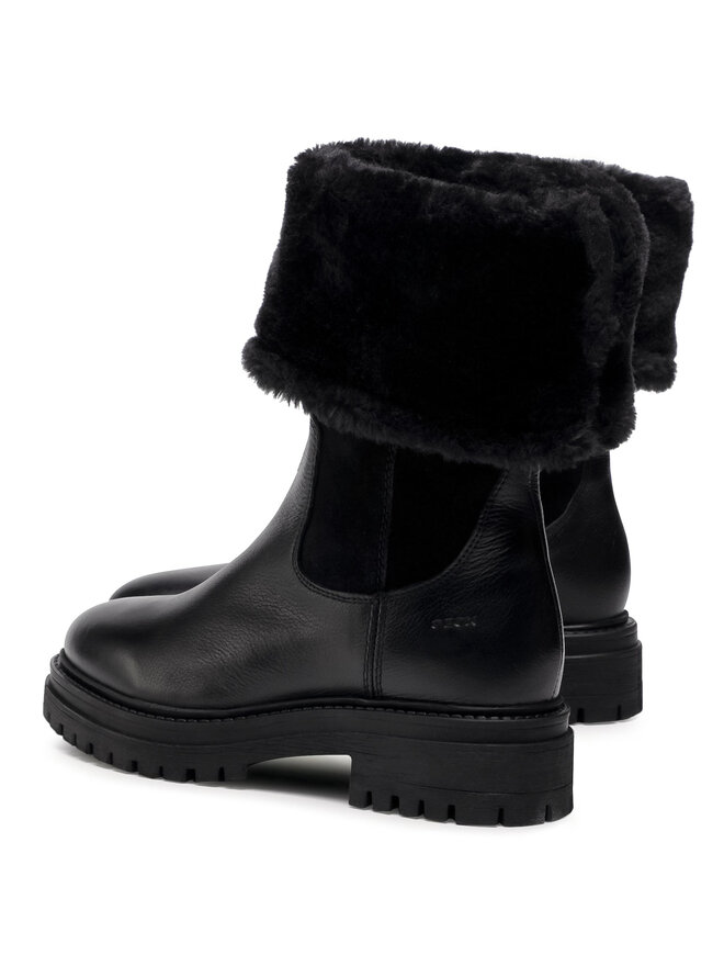Geox Členková obuv Geox D Iridea M D04HRM 02246 C9999 Čierna