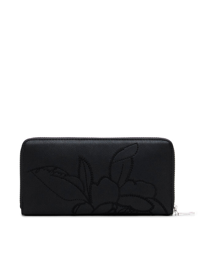Desigual Великий жіночий гаманець Desigual Keller Fiona 24WAYP06 Чорний