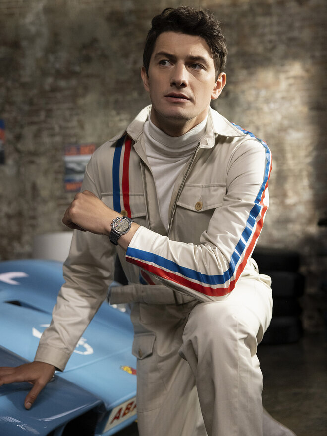 Timex Ročna ura Timex Marlin® Chronograph TW2W98900 Srebrna