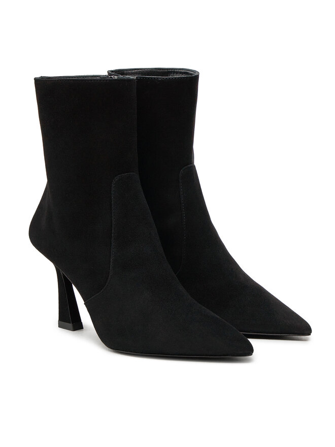 Stuart Weitzman Ботильйони Stuart Weitzman Vinnie Bootie SJ450 Чорний