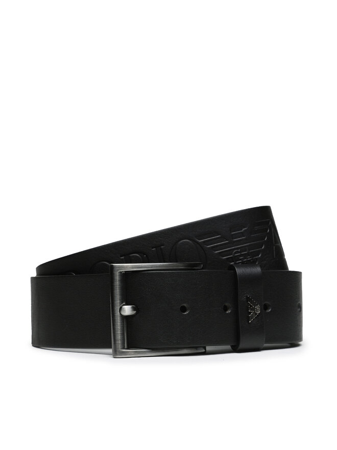 Emporio Armani Pánský pásek Emporio Armani Y4S545 Y232J 80001 Černá