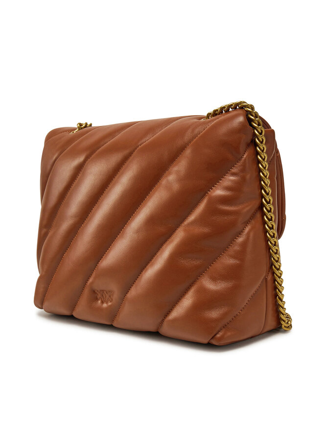 PINKO Kabelka PINKO Love Puff Big Cl AI 23-24 PLTT 100037 A0F2 Hnědá