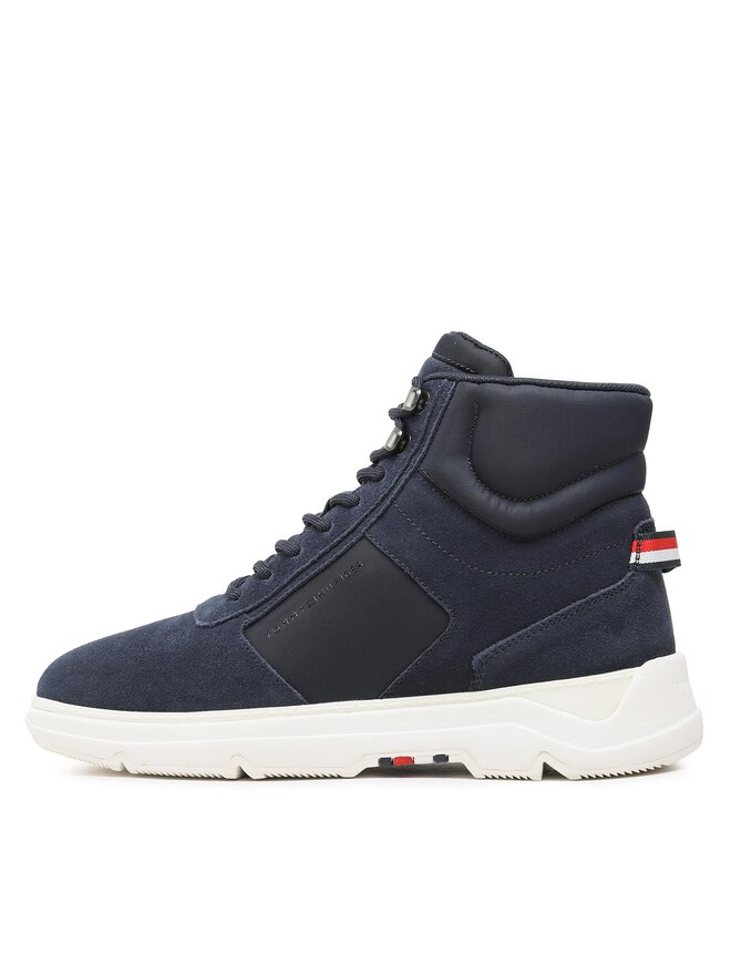 Tommy Hilfiger Αθλητικά Tommy Hilfiger Core Mix Suede Hybrid Boot FM0FM04596 Σκούρο μπλε