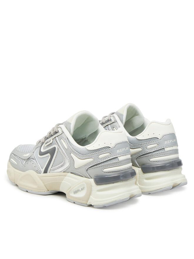 REPLAY Sneakersy REPLAY GWS9N .000.C0009T Srebrny