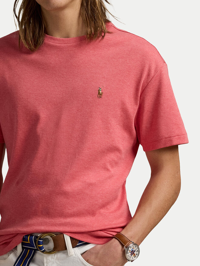Polo Ralph Lauren Polo Ralph Lauren Camiseta 710740727033 Rosa Slim Fit