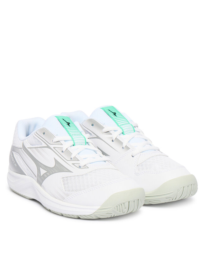 Mizuno Zapatillas de fútbol sala Mizuno Cyclone Speed 5 Jr. V1GD2511 Blanco