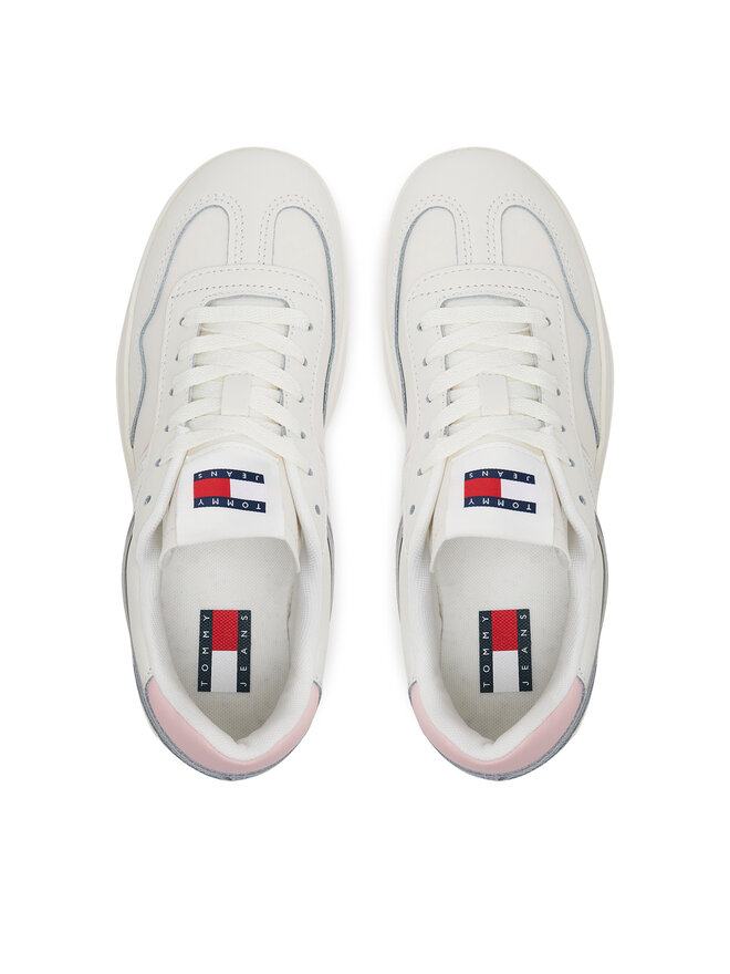 Tommy Jeans Снікерcи Tommy Jeans The Greenwich Leather EN0EN02794 Білий