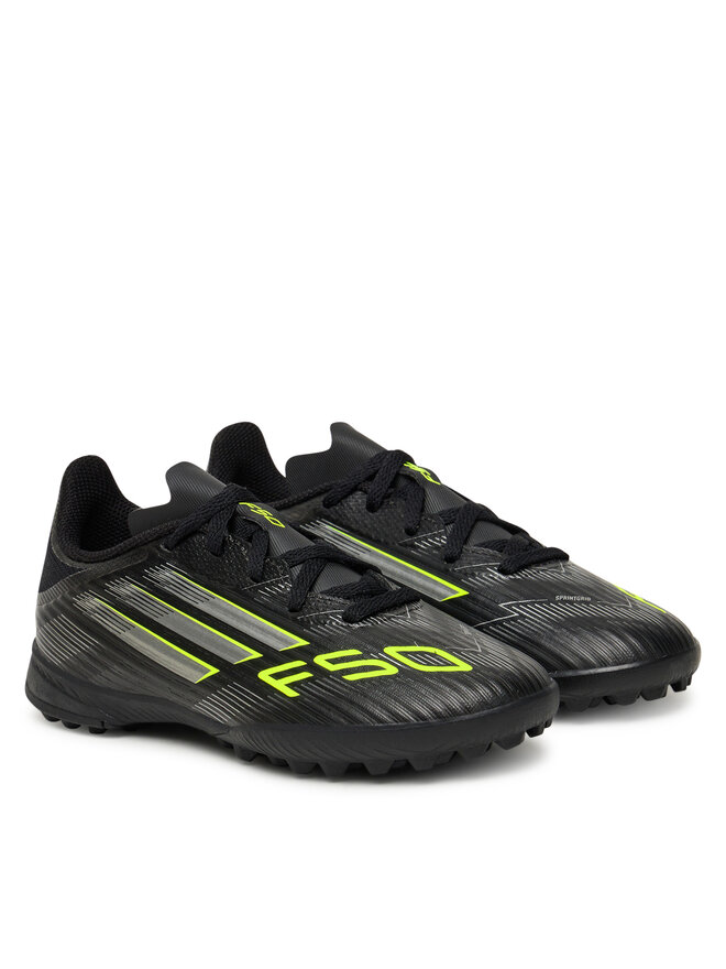 adidas Fußballschuhe adidas F50 League Turf Boots Kids JH9999 Schwarz