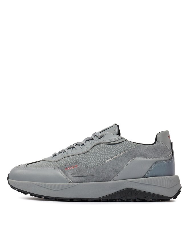 HUGO Sneakersy Hugo Kane Runn 50510228 Sivá