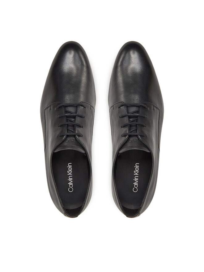 Calvin Klein Półbuty Calvin Klein Almond Derby HM0HM01705 Czarny