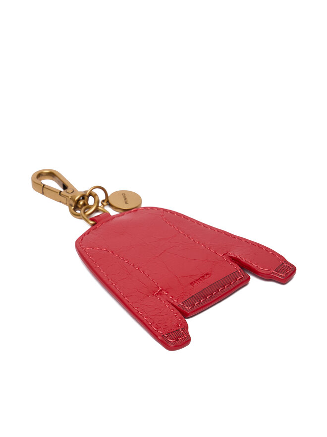 PINKO Obesek PINKO Charm Swea T-Shirt Microbibra AI 25-26 PCPL 105866 A31U Rdeča