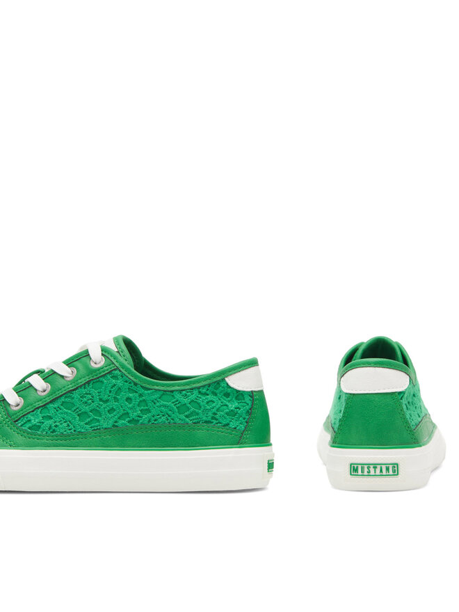 Mustang Sneakers aus Stoff Mustang 1272-309-7 Grün