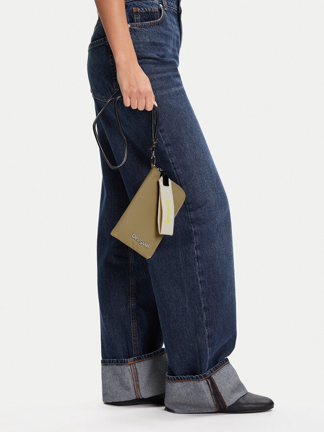 Desigual Geantă pentru telefon Desigual 24SAYY03 Kaki