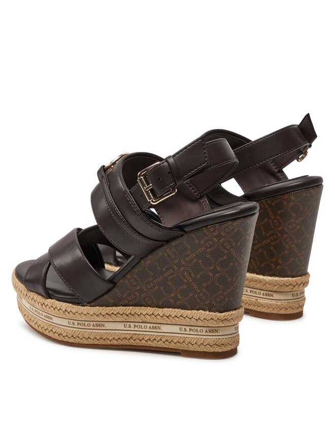 U.S. Polo Assn. Espadrile U.S. Polo Assn. Aylin016 Rjava