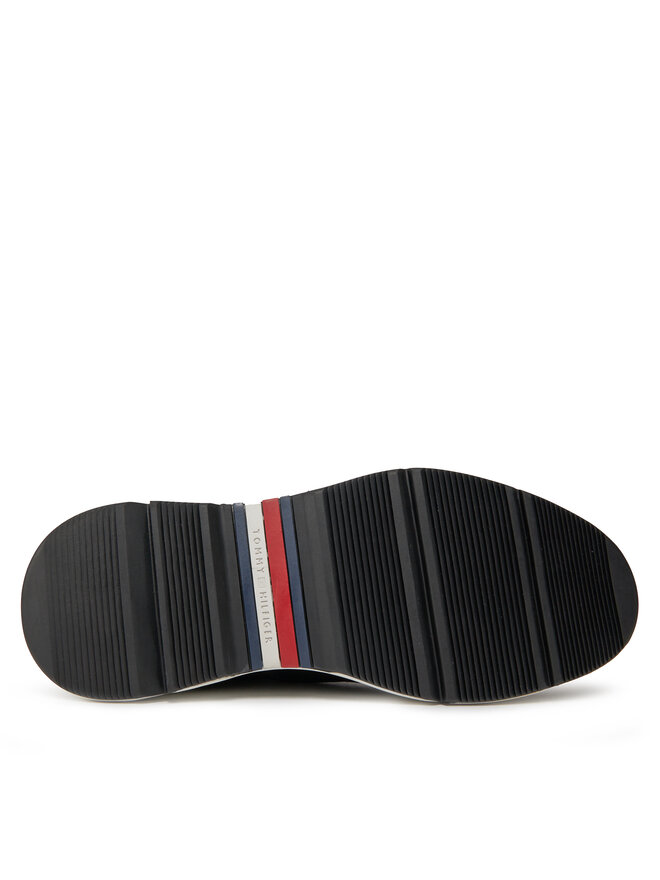 Tommy Hilfiger Sneakers Tommy Hilfiger Casual Hilfiger Hybrid Suede FM0FM04996 Argento