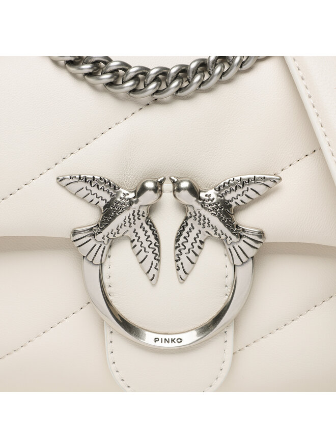 PINKO Torebka PINKO Love Mini Puff Cl . PE 23 PLTT 100039 A0F2 Écru