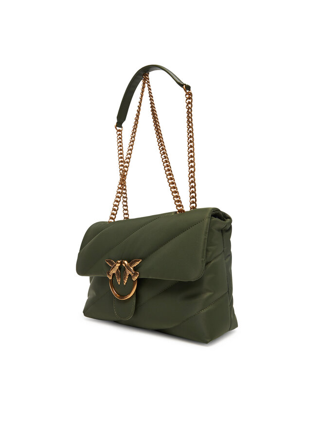 PINKO Kabelka PINKO Love Puff Classic Cl PE 25 PLTT 100038 A05F Zelená